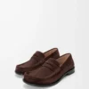 Campo loafer in suede calfskin Dark Brown Campo loafer in suede calfskin Dark Brown
