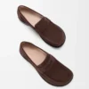 Campo loafer in suede calfskin Dark Brown Campo loafer in suede calfskin Dark Brown
