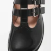 Campo Mary Jane mule in calfskin Black Campo Mary Jane mule in calfskin Black