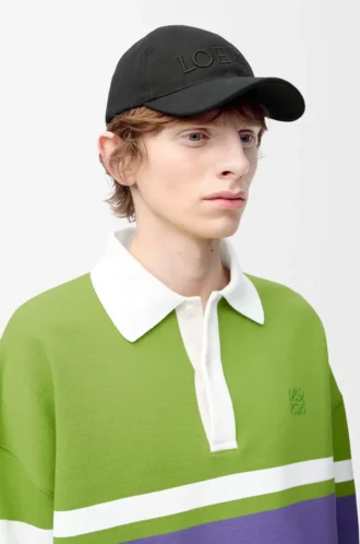 Cap in canvas Black