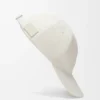 Cap in canvas Soft White