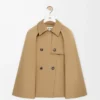 Cape jacket in cotton Beige Cape jacket in cotton Beige