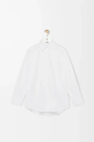 Cape shirt in cotton White