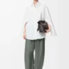 Cape shirt in cotton White