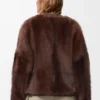 Cardigan in shearling Brown Cardigan in shearling Brown