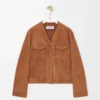 Cardigan in shearling Toffee Cardigan in shearling Toffee