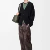 Cardigan in wool blend Black Cardigan in wool blend Black