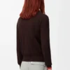 Cardigan in wool Brown/Orange Cardigan in wool Brown/Orange