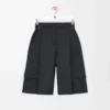 Cargo shorts in wool Dark Grey Cargo shorts in wool Dark Grey