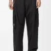 Cargo trousers in technical shell Black Cargo trousers in technical shell Black
