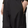 Cargo trousers in technical shell Black Cargo trousers in technical shell Black