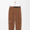 Cargo trousers in technical shell Toffee Cargo trousers in technical shell Toffee