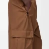 Cargo trousers in technical shell Toffee Cargo trousers in technical shell Toffee