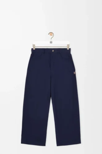 Carpenter trousers in cotton Navy Blue Carpenter trousers in cotton Navy Blue