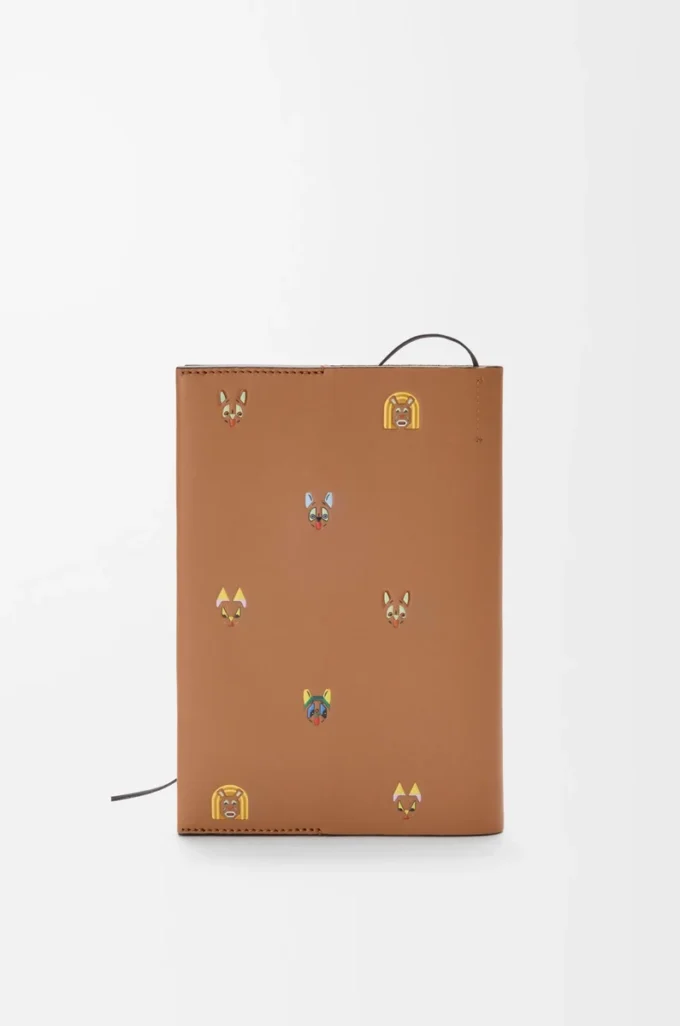 Cats notebook in calfskin Mocha Cats notebook in calfskin Mocha
