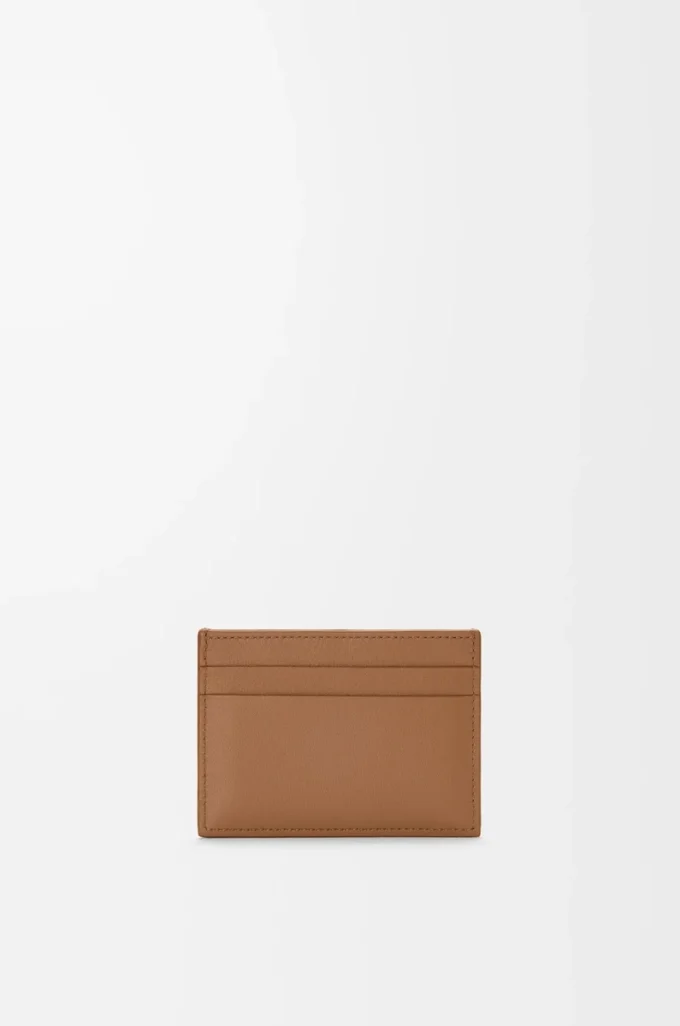 Cats plain cardholder in classic calfskin Mocha Cats plain cardholder in classic calfskin Mocha