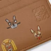 Cats plain cardholder in classic calfskin Mocha Cats plain cardholder in classic calfskin Mocha