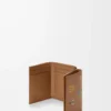Cats trifold wallet in classic calfskin Mocha Cats trifold wallet in classic calfskin Mocha