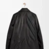 Coat in nappa lambskin Black Coat in nappa lambskin Black