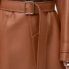Coat in nappa lambskin Tan Coat in nappa lambskin Tan