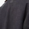 Coat in wool and cashmere Charcoal Melange Coat in wool and cashmere Charcoal Melange