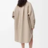 Coat in wool and cashmere Sandstone/White Coat in wool and cashmere Sandstone/White