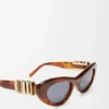 Cocktail sunglasses Flamed Havana Cocktail sunglasses Flamed Havana