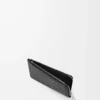Coin cardholder in satin calfskin Black Coin cardholder in satin calfskin Black