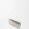 Coin cardholder in satin calfskin Shell Grey Coin cardholder in satin calfskin Shell Grey