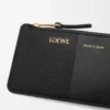 Coin cardholder in smooth and grained calfskin Black Coin cardholder in smooth and grained calfskin Black