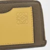 Coin cardholder in soft grained calfskin Dark Khaki Green/Ginger Coin cardholder in soft grained calfskin Dark Khaki Green/Ginger
