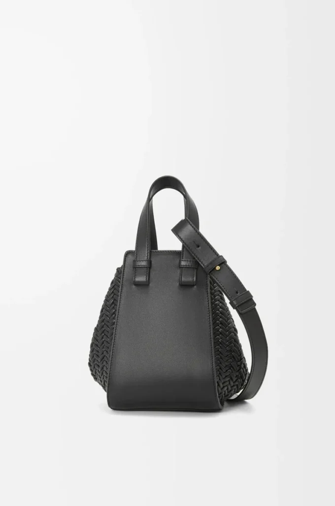 Compact Hammock bag in calfskin Black Compact Hammock bag in calfskin Black