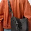 Compact Hammock bag in classic calfskin Black Compact Hammock bag in classic calfskin Black
