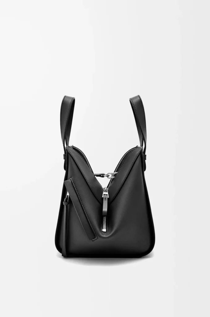 Compact Hammock bag in classic calfskin Black Compact Hammock bag in classic calfskin Black