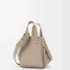 Compact Hammock bag in soft grained calfskin Clay Compact Hammock bag in soft grained calfskin Clay