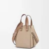 Compact Hammock bag in soft grained calfskin Sand Compact Hammock bag in soft grained calfskin Sand