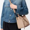 Compact Hammock bag in soft grained calfskin Sand Compact Hammock bag in soft grained calfskin Sand