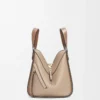 Compact Hammock bag in soft grained calfskin Sand Compact Hammock bag in soft grained calfskin Sand