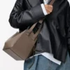 Compact Hammock bag in soft grained calfskin Taupe Compact Hammock bag in soft grained calfskin Taupe