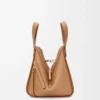 Compact Hammock bag in soft grained calfskin Toffee Compact Hammock bag in soft grained calfskin Toffee