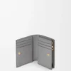 Compact Landscape wallet in nappa calfskin Sparkling Grey/Butter Compact Landscape wallet in nappa calfskin Sparkling Grey/Butter