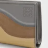 Compact Landscape wallet in nappa calfskin Sparkling Grey/Butter Compact Landscape wallet in nappa calfskin Sparkling Grey/Butter