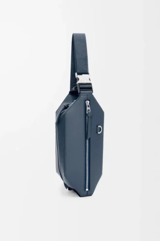 Convertible sling in classic calfskin Indigo Dye