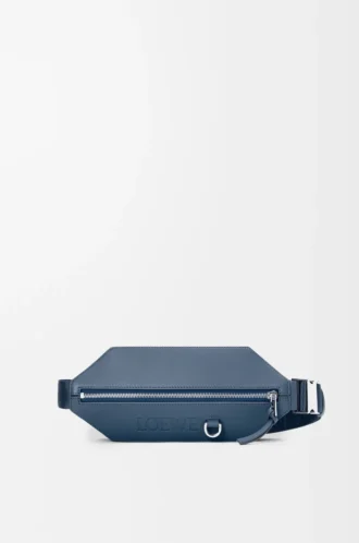 Convertible sling in classic calfskin Indigo Dye