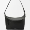Cubi crossbody bag in supple grained calfskin Black Cubi crossbody bag in supple grained calfskin Black