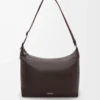 Cubi crossbody bag in supple grained calfskin Oxblood Cubi crossbody bag in supple grained calfskin Oxblood