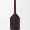 Cubi crossbody bag in supple grained calfskin Oxblood Cubi crossbody bag in supple grained calfskin Oxblood