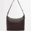 Cubi crossbody bag in supple grained calfskin Oxblood Cubi crossbody bag in supple grained calfskin Oxblood