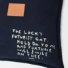 Cushion in wool Dark Navy Blue