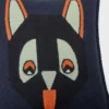 Cushion in wool Dark Navy Blue